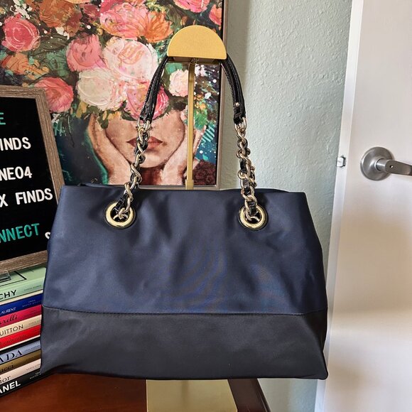 Kate Spade Colorblock Nylon Purse with Patent Leather Trim - EUC - Picture 3 of 9